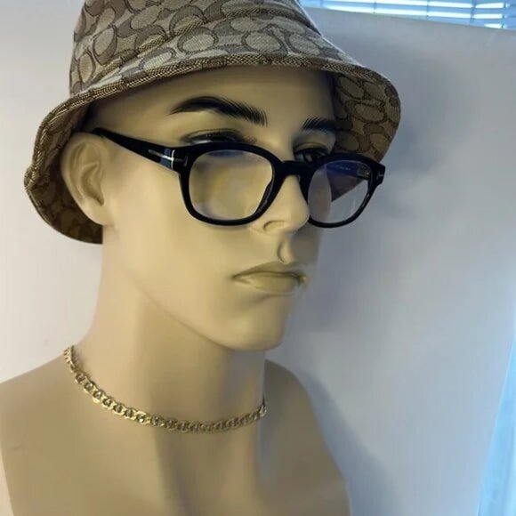 NEW TOM FORD TF5808/B 001 MEN EYEGLASSES TOM FORD FT5808-B/V - Picture 7 of 10